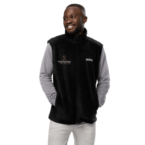 men’s columbia fleece vest