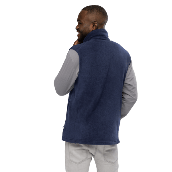 men’s columbia fleece vest