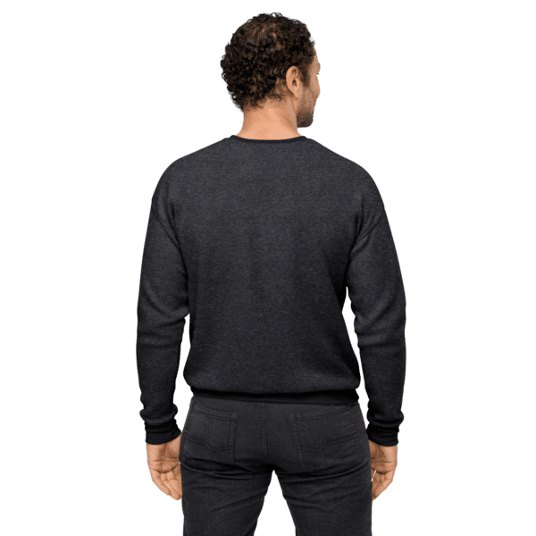 unisex sueded fleece sweatshirt