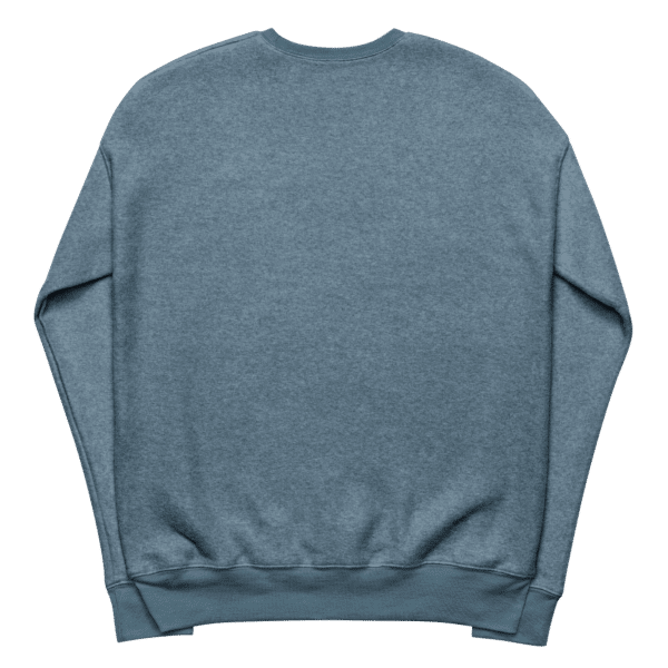 unisex sueded fleece sweatshirt