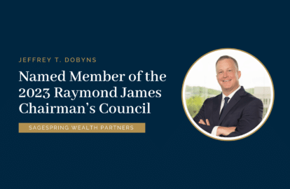 Jeff Dobyns earns seat on the 2023 Raymond James Chairman's Council