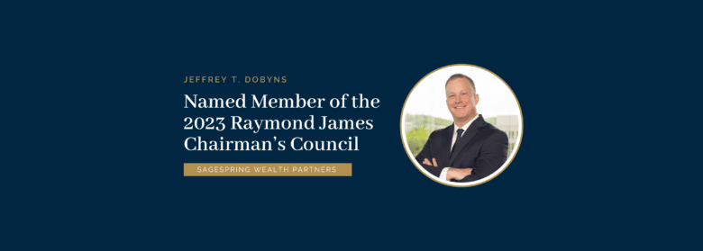 Jeff Dobyns earns seat on the 2023 Raymond James Chairman's Council