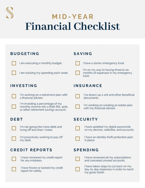 sagespring mid year financial checkin