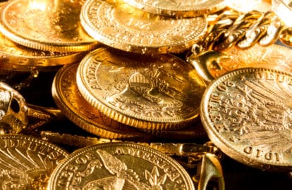 jewels and gold coins