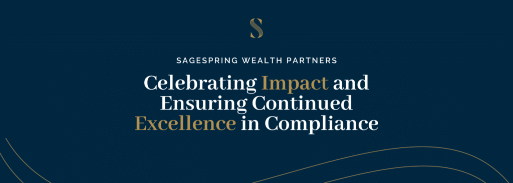 SageSpring Wealth Partners celebrates Deborah's retirement and welcomes Brad Clayton as new Chief Compliance Officer, ensuring continued excellence in compliance.